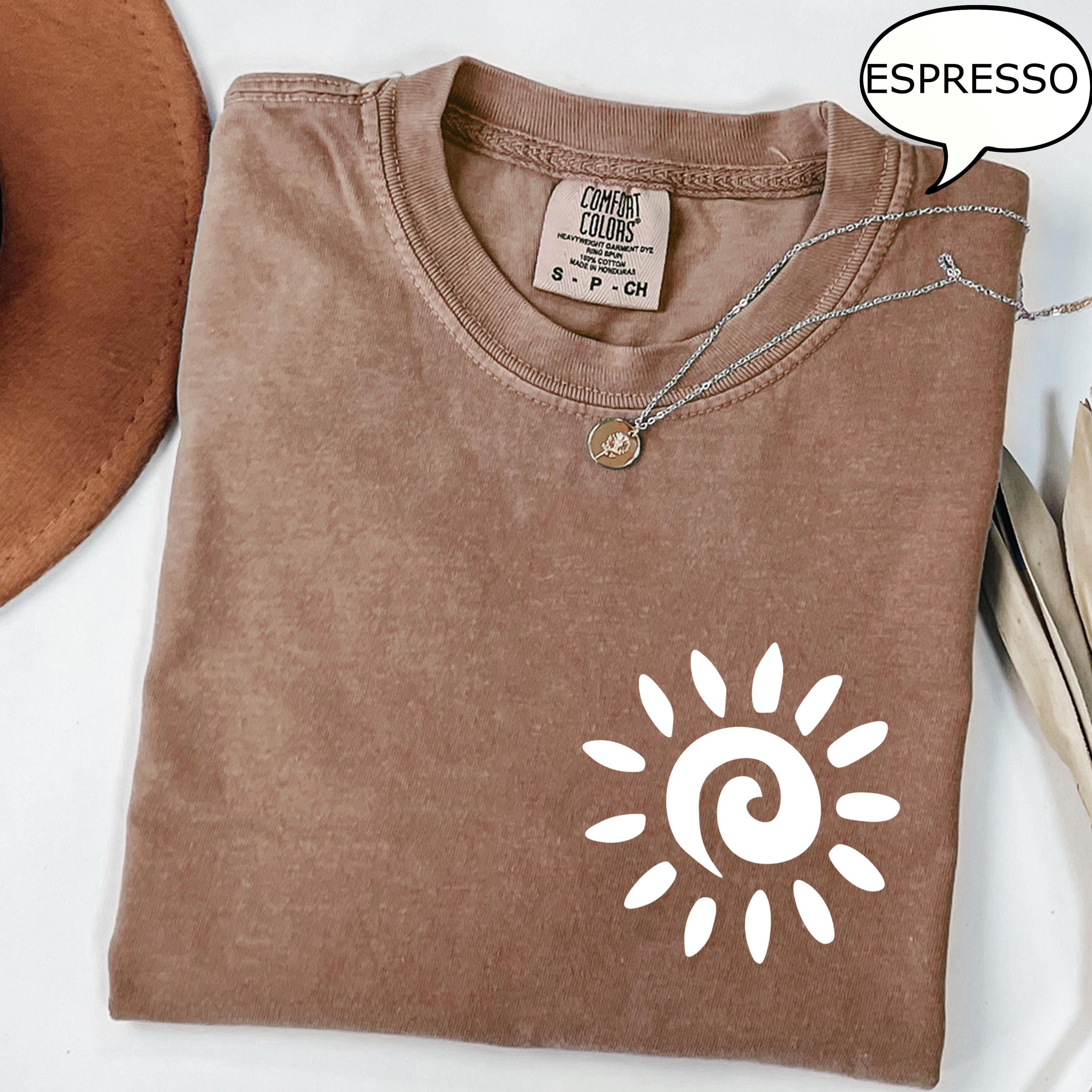 Sun Graphic Shirt Minimalist Boho Tee Aesthetic Summer T Shirt Casual Womens Top hot Pink 3xl sweatshirt