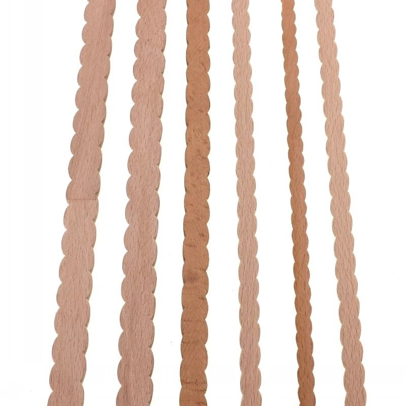 Decorative Wood Carved Applique Twist Design Furniture And Door Trim 14