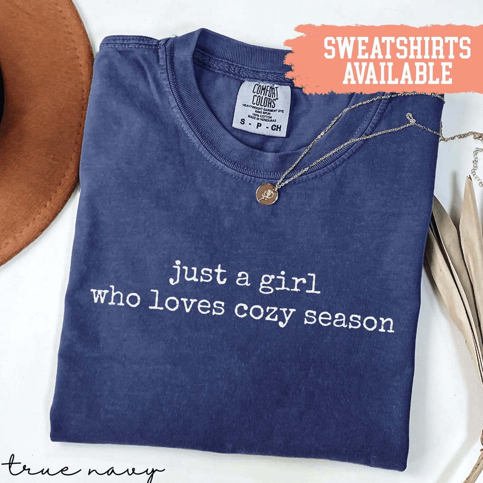 Just A Girl Who Loves Cozy Season Shirt Comfort Colors Fall Shirt Thanksgiving Tee black s t Shirt