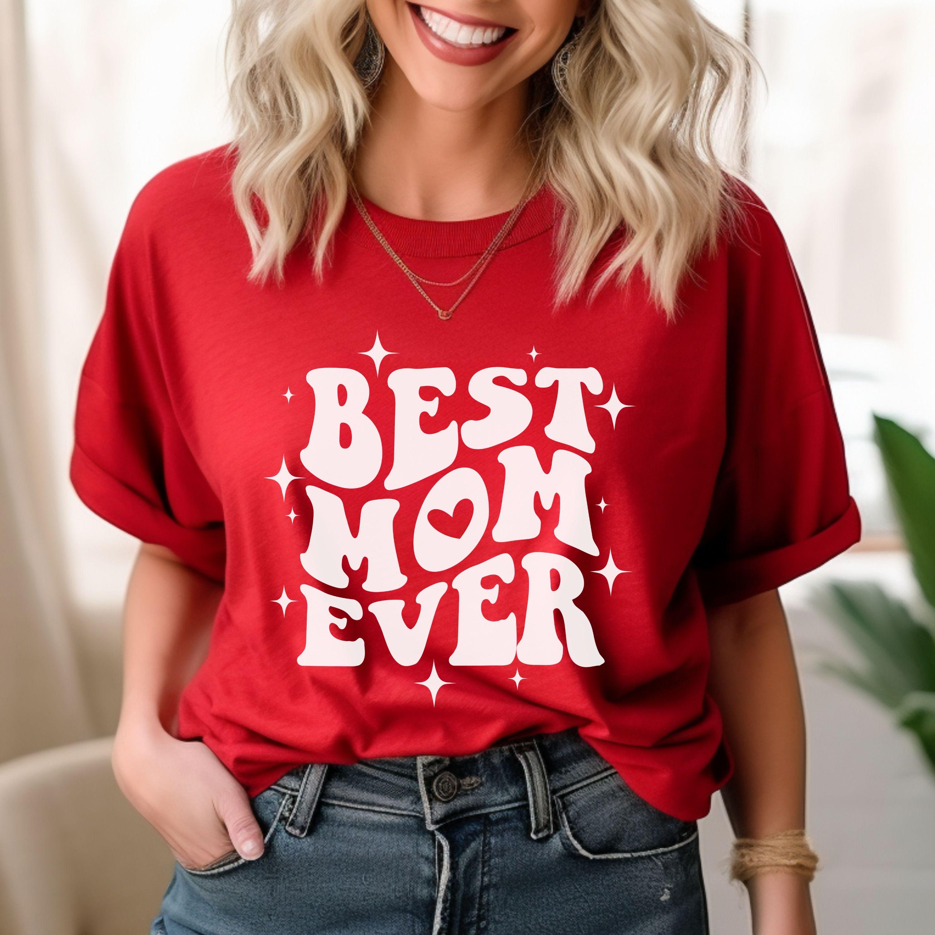 Best Mom Ever T Shirt Mother's Day Tee mauve m sweatshirt