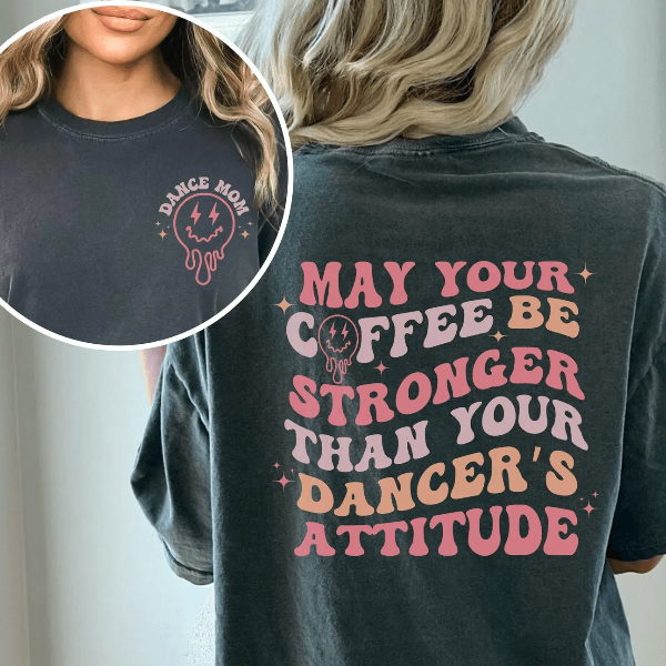 Comfort Colors Dance Mom Shirt Dance Mom Era Tee Competition Mom Gift brown 2xl sweatshirt