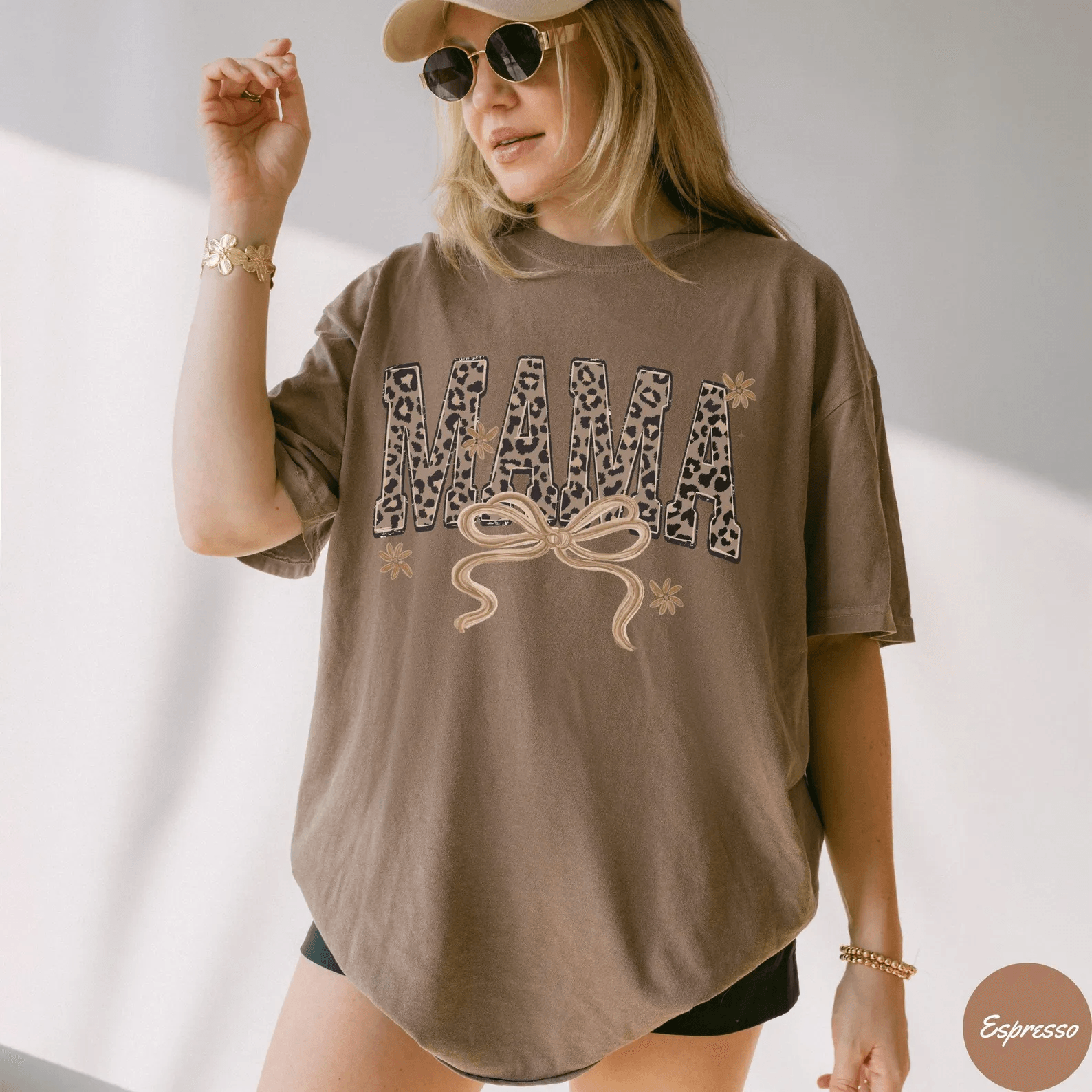 Comfort Colors Leopard Mama Shirt Retro Mom Life Tee Trendy Mothers Day Gift grey m sweatshirt