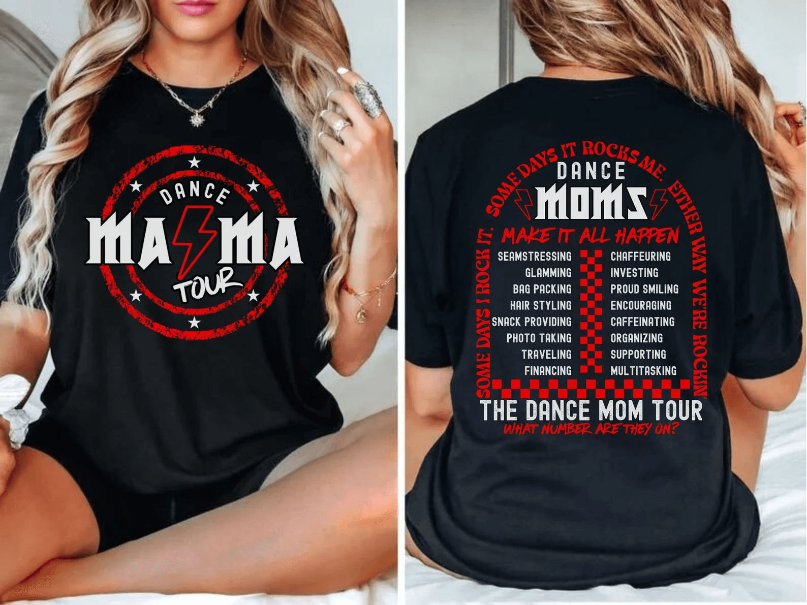 Dance Mama Tour Shirt Funny Dance Mom Gift Dance Competition Shirt Mom Era Tee brown s sweatshirt