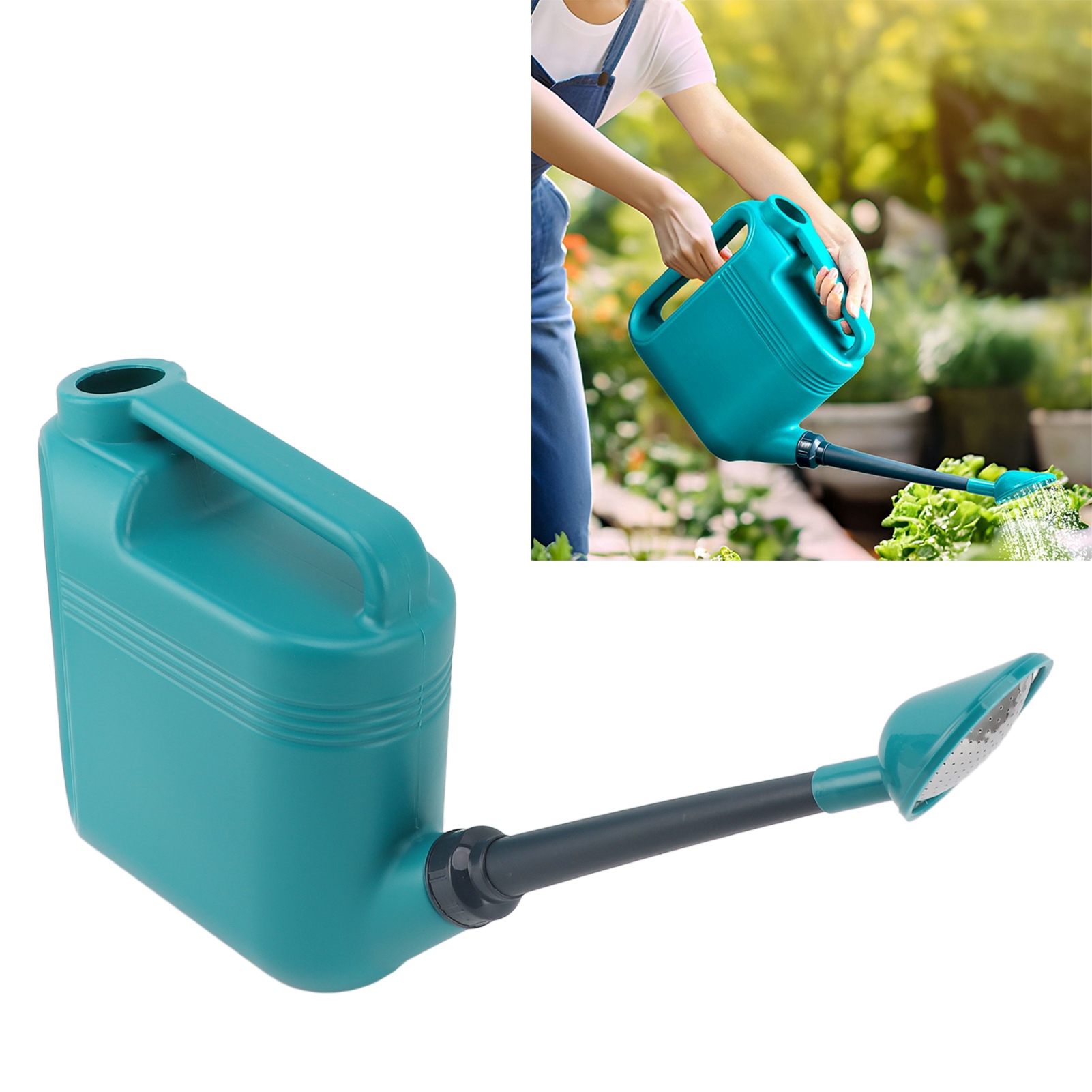 Premium Watering Can With Long Spout For Even Watering Of Flowers Vegetables & Gardens Premium Watering Can With Long Spout For Even Watering Of Flowers Vegetables & Gardens
