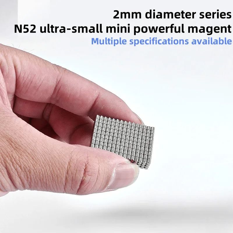 Precision High Strength N52 Neodymium Mini Magnet Set 0.08 X 0.24 In 10pcs