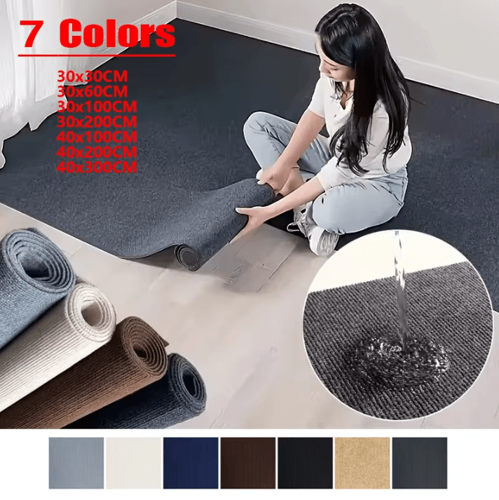 Self Adhesive Cat Scratch Protection Mats Anti Scratch Carpet For Sofa, Furniture & Floors khaki 40x100cm