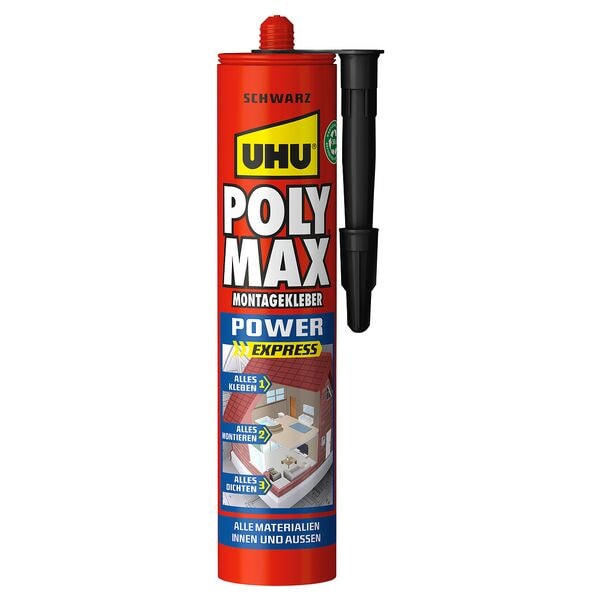 UHU Montagekleber »Poly Max® POWER« grau 425 g schwarz