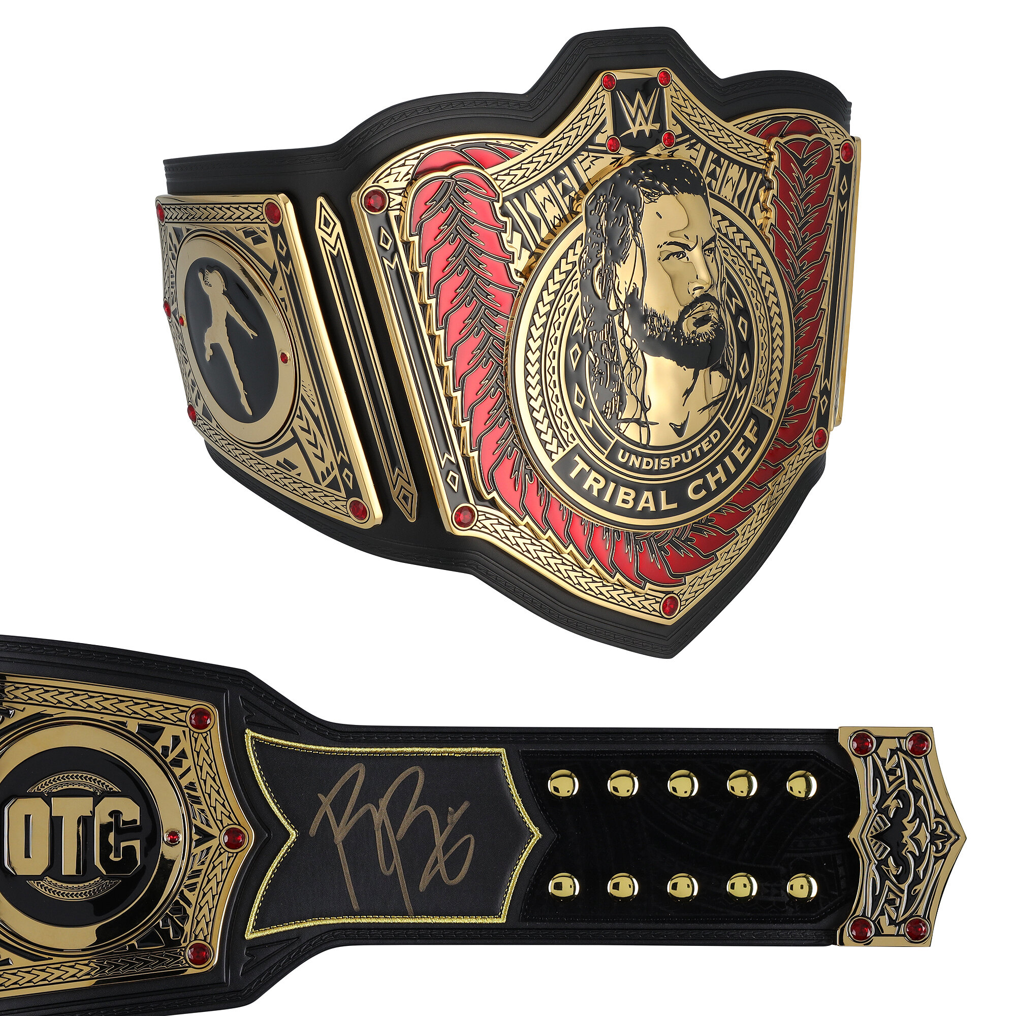 "WWE Roman Reigns signierter Tribal Chief Replika-Meisterschaftsgürtel" Image