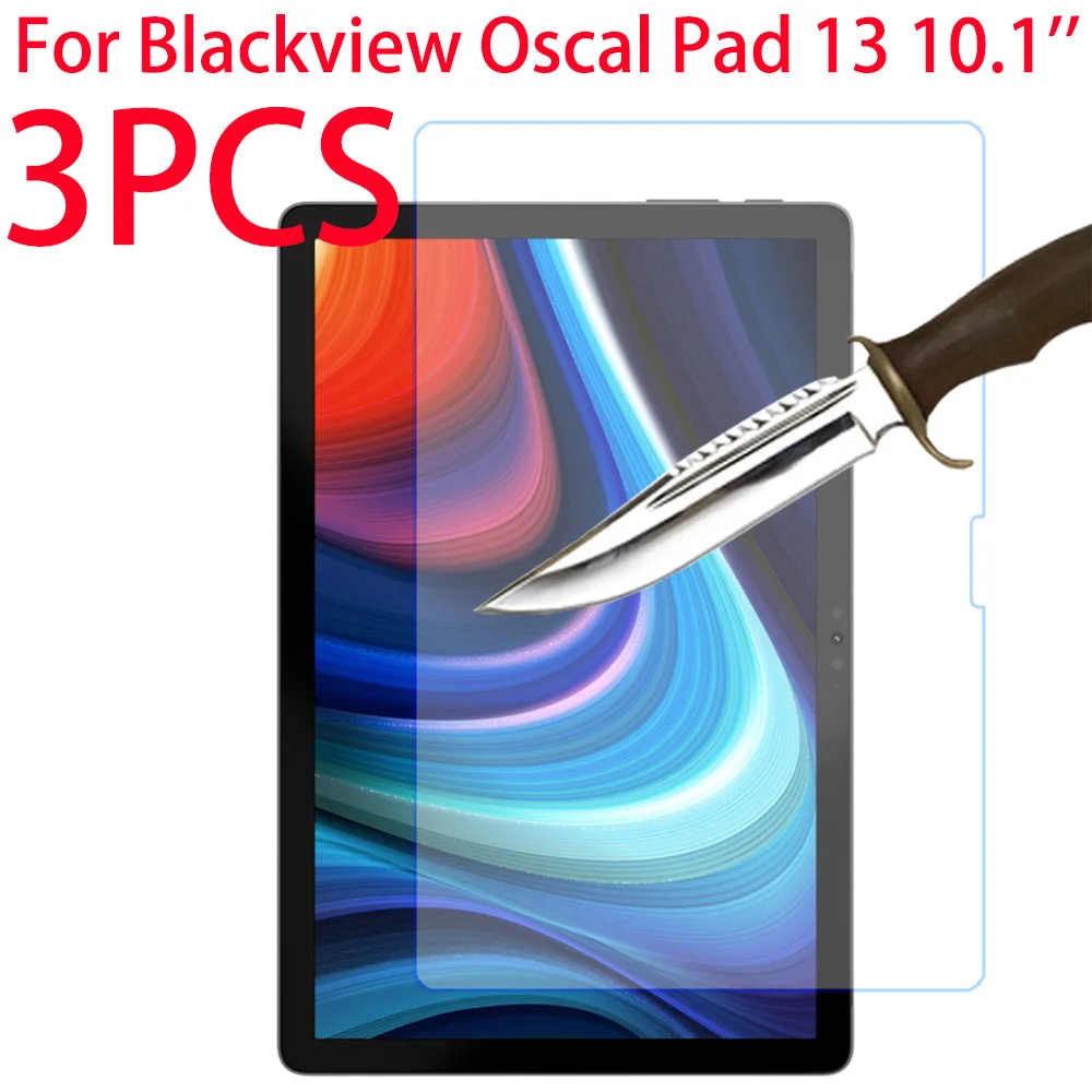 3 Stück HD gehärtetes Glas für Black view Scal Pad 13 10.1 ''Displays chutz folie für Black view Scal Pad13 klare Schutz folie