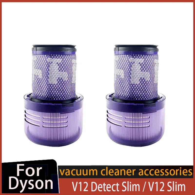 Vakuumfilter kompatibel mit Dyson V12 Detect Slim, abnehmbarer und waschbarer V12-Ersatzfilter, Teilenummer 971517 -01 Image