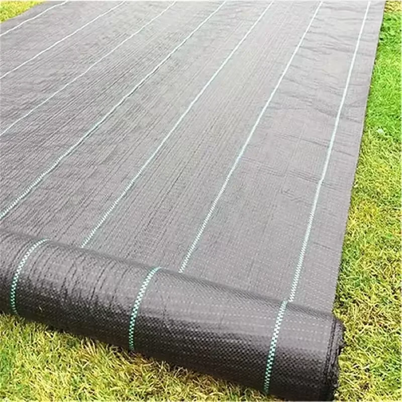 Langlebiges PP-Unkrautvlies - Robuste Atmungsaktive Bodenabdeckung, Vliesstoff Anti-Gras-Matte für Garten, Bauernhof & Hochbeete Image