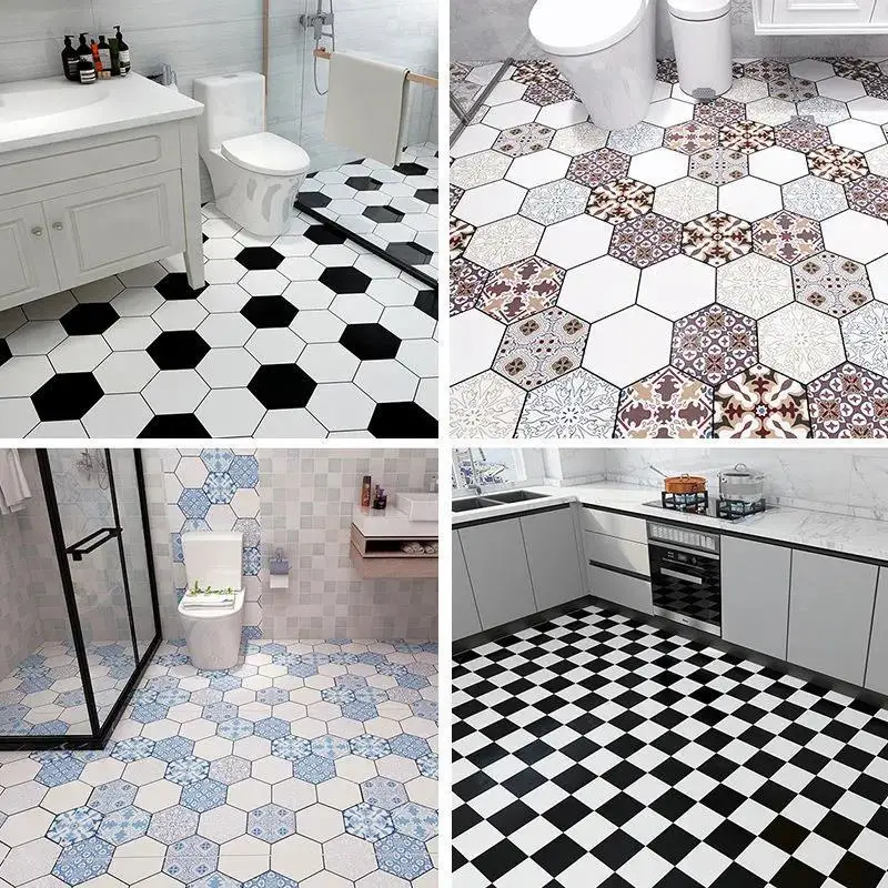 Bodenbelag, wasserdichte Laminatschaummatte, Vinyl, Kunststoff, Linoleum, PVC, Bodenteppichrolle Image