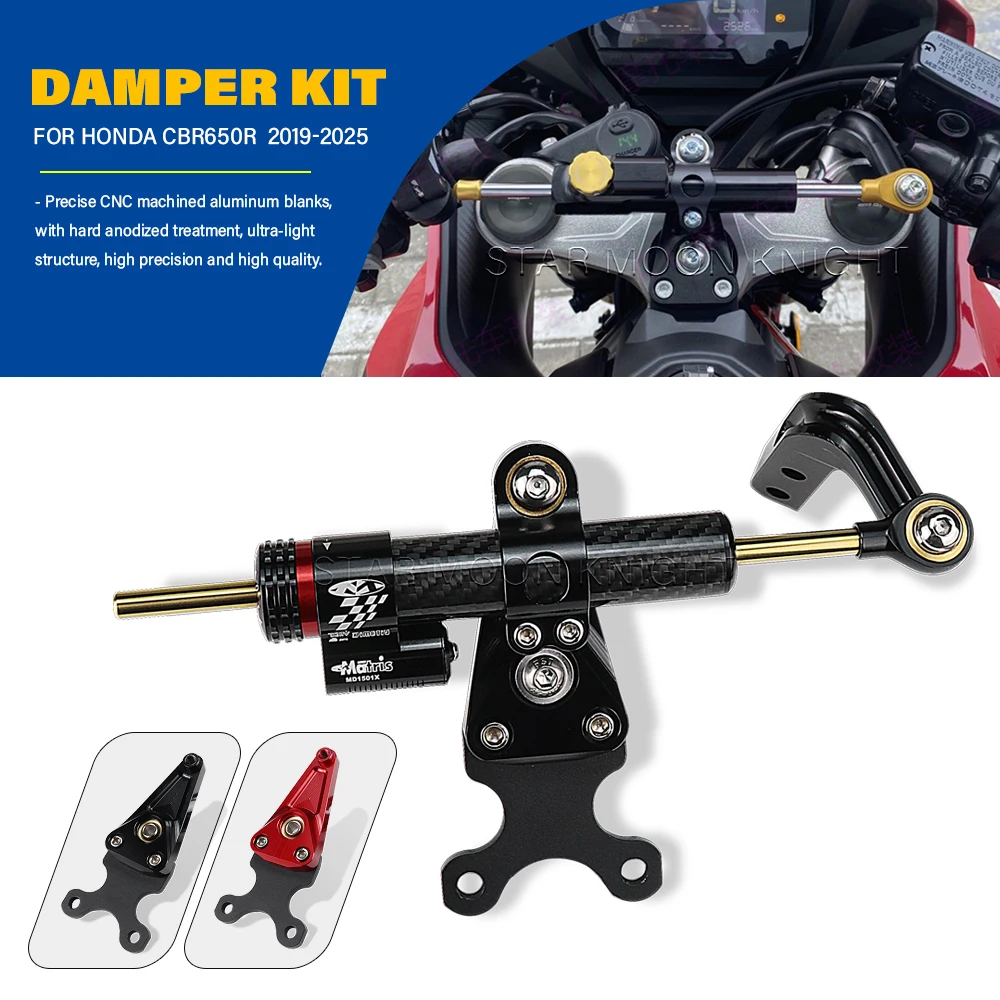 Für HONDA CRR650R CBR650R CBR 650R (2019-2025) Motorräder Zubehör Lenkung Stabilisieren Dämpfer Halterung Mount Kit Image