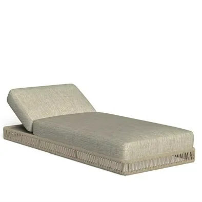 Hotel-Liegestühle Aluminiumrahmen Sonnenliegen Villa Terrasse Pool Garten Liegestühle