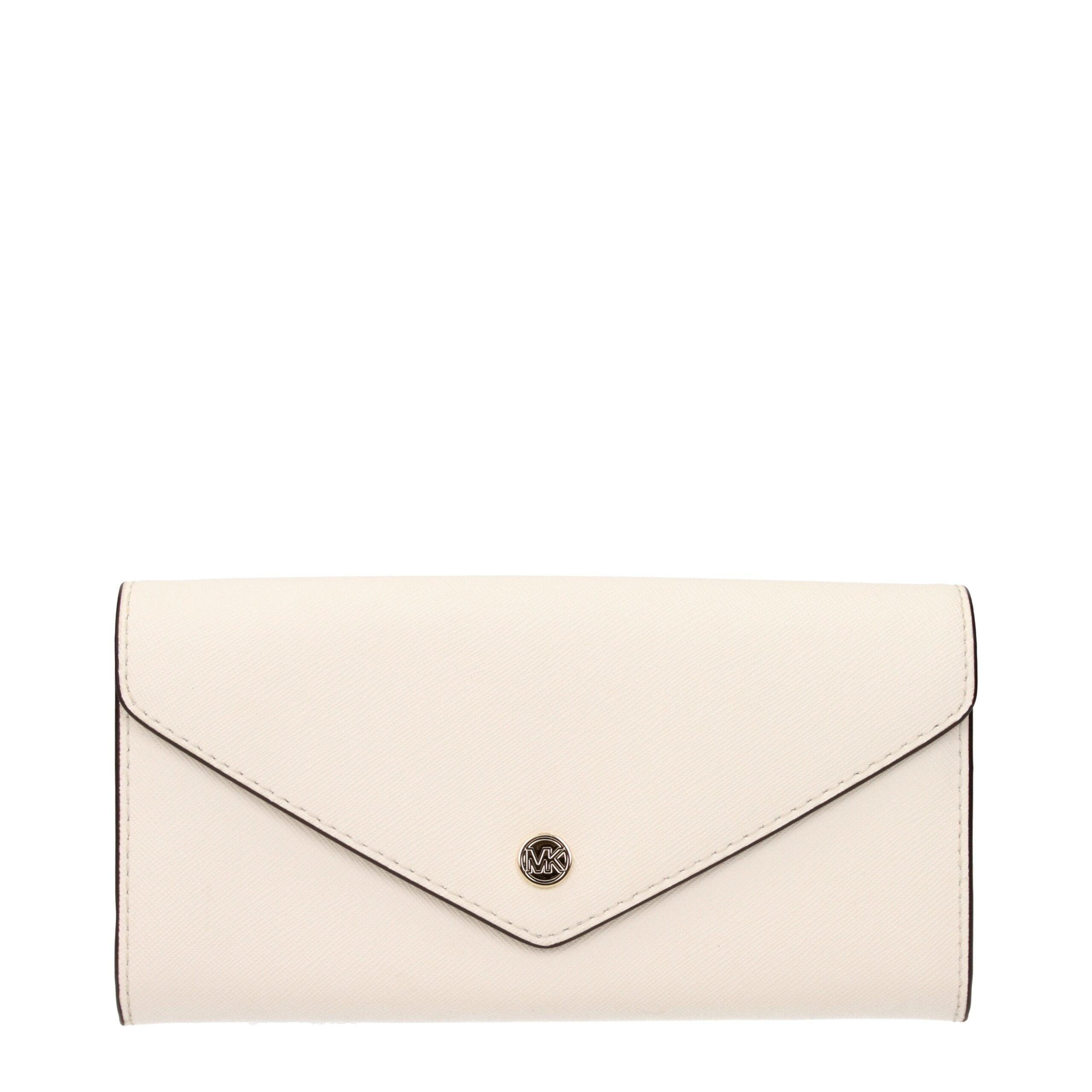 Michael Kors Beiger Leder Geldbeutel