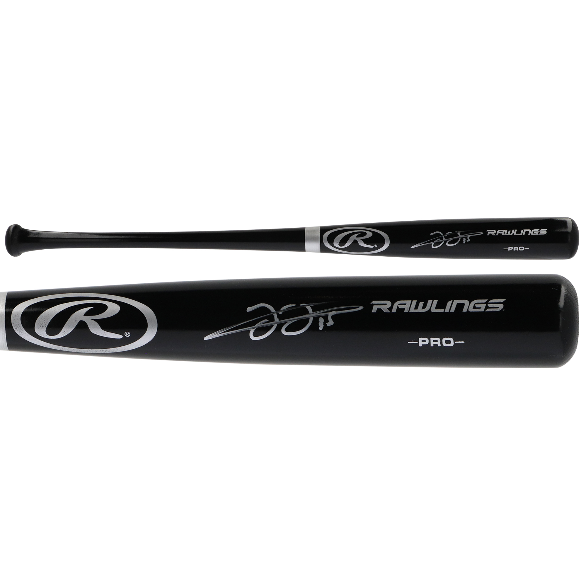 "Frank Thomas Chicago White Sox signierter schwarzer Rawlings Pro-Schläger" Image