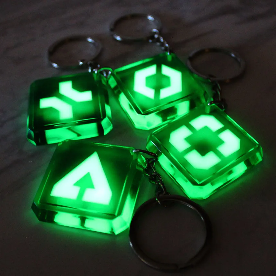 Battlefield 6 Schlüsselanhänger BF6 Geschenke für Jungen Mädchen Kinder Leuchtende Taschenanhänger Auto-Schlüsselanhänger Image