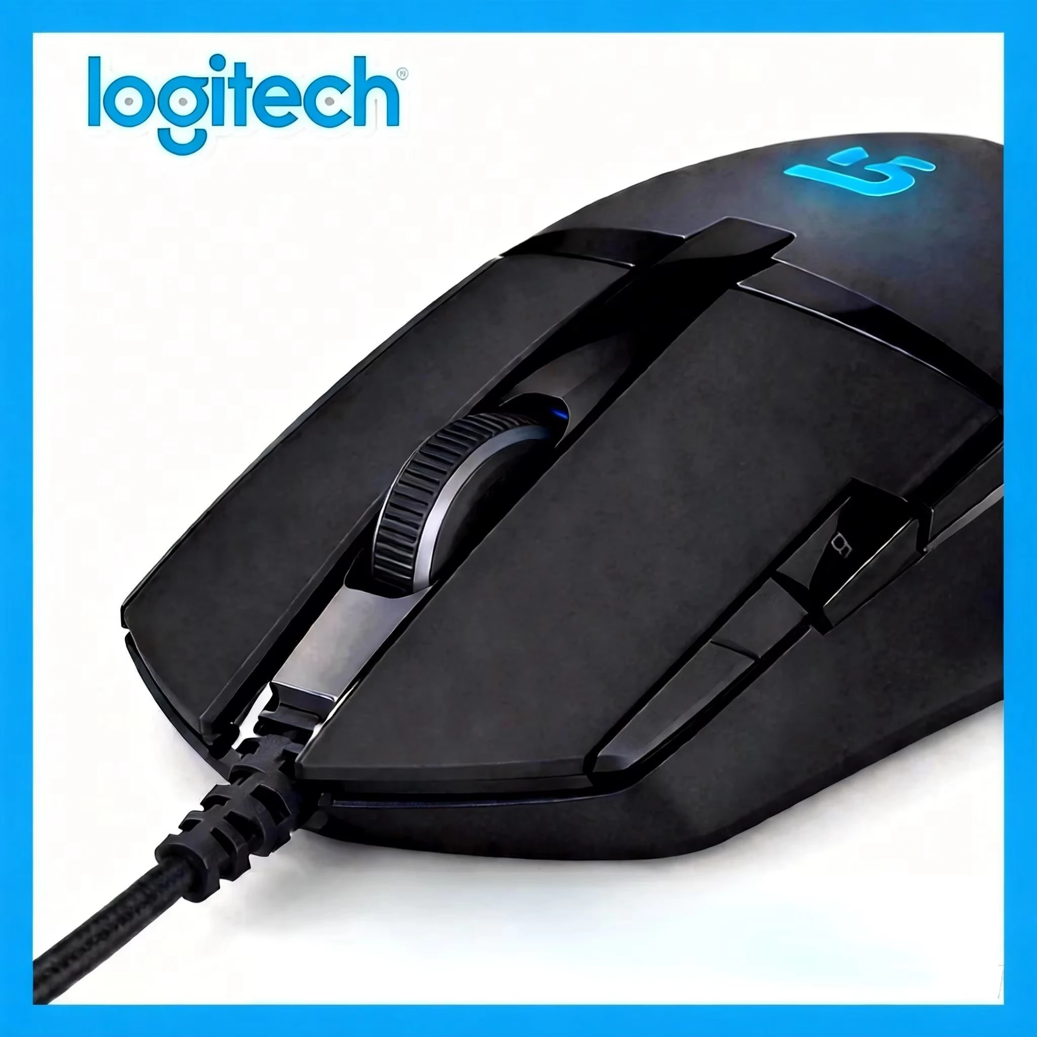 Professionelle Gaming-Mäuse G102/G402, einstellbare Einstellungen, langlebige Batterie + RGB-Lichteffekt, der Favorit des E-Sports. Image