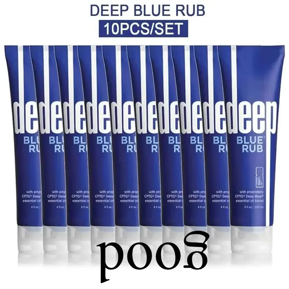 10 Stück Deep Blue Rub mit proprietärer ätherischer Ölmischung, 120 ml, Creme-Make-up-Tool Image