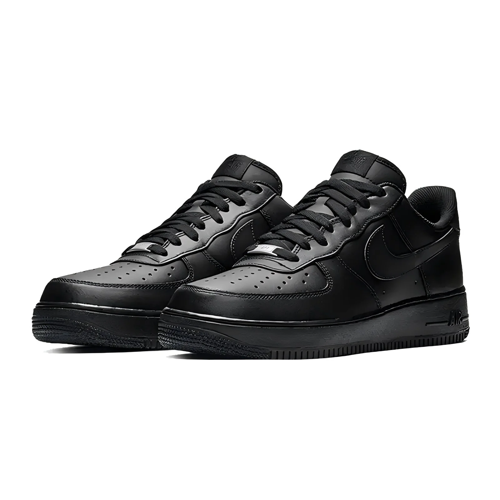 Nike Air Force 1 '07 Unisex Casual Sneakers Iconisches Leder Low-Top Classic Comfort Schuhe CW2288-001