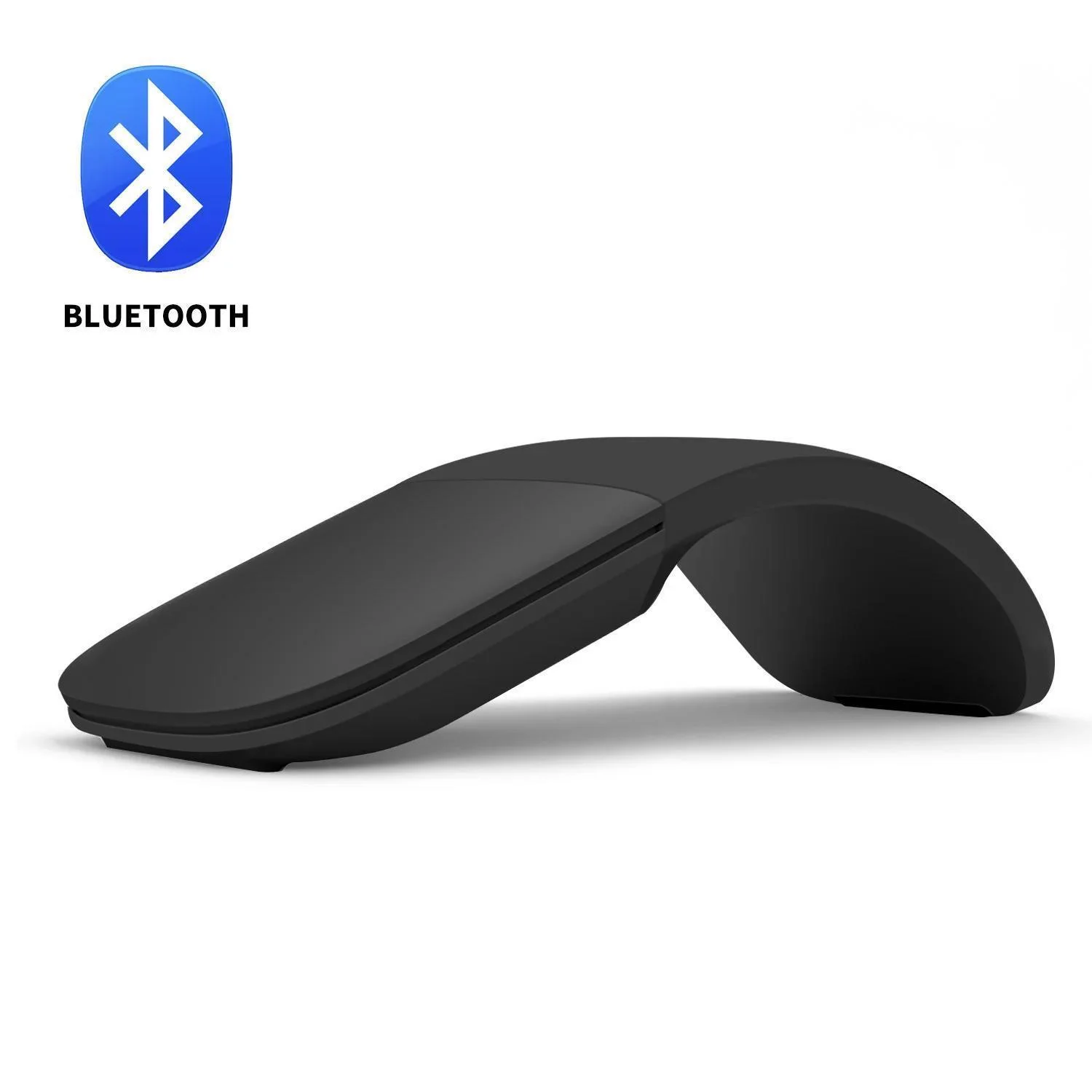Bluetooth 4,0 Klapp Drahtlose Maus Arc Touch Computer Stille Mause Ergonomische Schlanke Optische Mäuse Für Microsoft Oberfläche Laptop Image