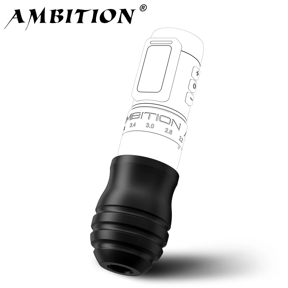 Ambition P1 Einweg-Tattoo-Griff 12 Stück/Box Sildier Pro 520 Mars-u Seher Verstellbarer Tattoo-Maschinen-Griff Professionelles Zubehör Image