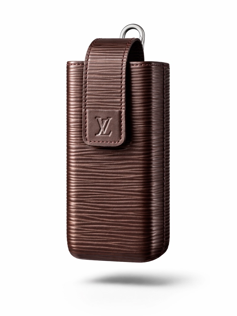 Louis Vuitton Cell Phones & Accessories | Authentic Louis Vuitton Brown Epi Leather Vertical Phone Case With Strap | Color: Brown | Size: Os