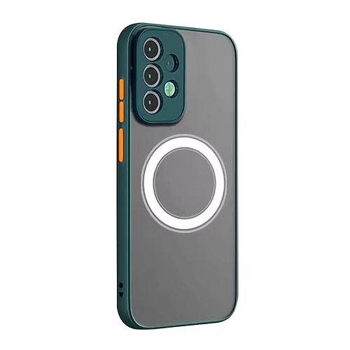 telefono Custodia Per Samsung Galaxy S26 S26 Plus S26 Ultra Custodia ad adsorbimento magnetico Custodia sottile Con Magsafe Supporta la Ricarica Wireless Ultra Sottile Opaco Satinato Retrò ABSPC