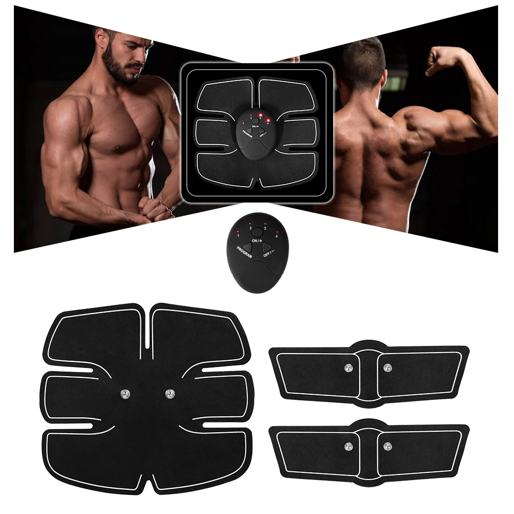 EMS Muskelstimulator für Hüften, Arme und Bauch - Muskeltrainer zur Fettverbrennung und Körperformung Image