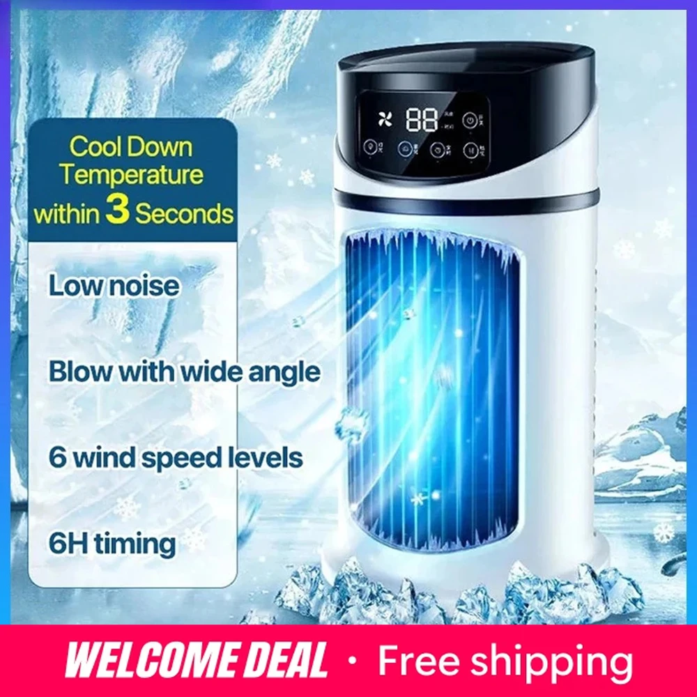 Climatiseur portable USB, mini climatiseur, ventilateur rafraîchisseur d