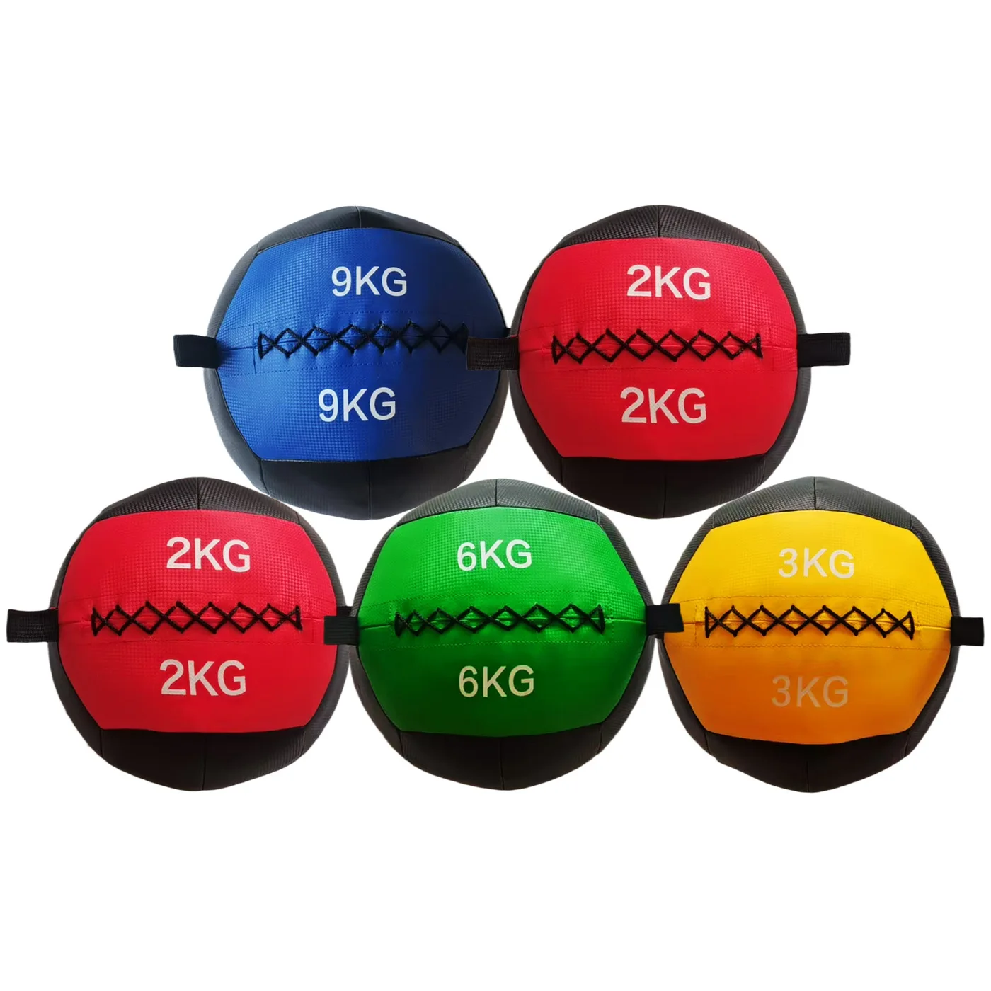 Crossfit Medizinball 2-12kg Leer Gym Core Training Slam Trainer Balance Wurf- und Sprungausrüstung Fitness Sportgerät