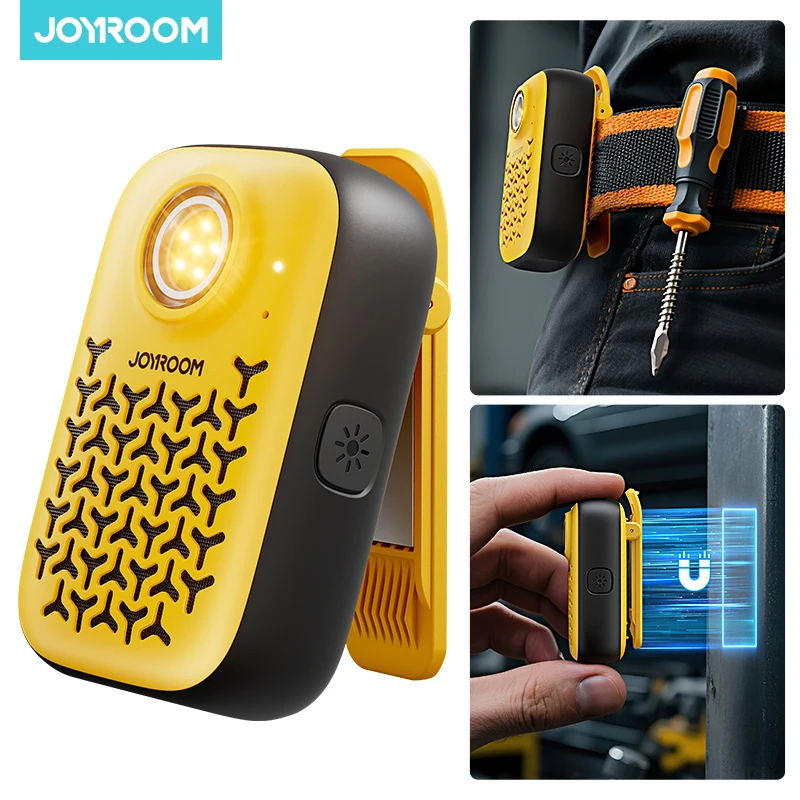 Joyroom Magnetische Bluetooth 5.4-Lautsprecher, tragbarer, aufsteckbarer, kabelloser, wasserdichter Lautsprecher mit leichtem, sauberen Sound/ENC, integriertem Mikrofon Image
