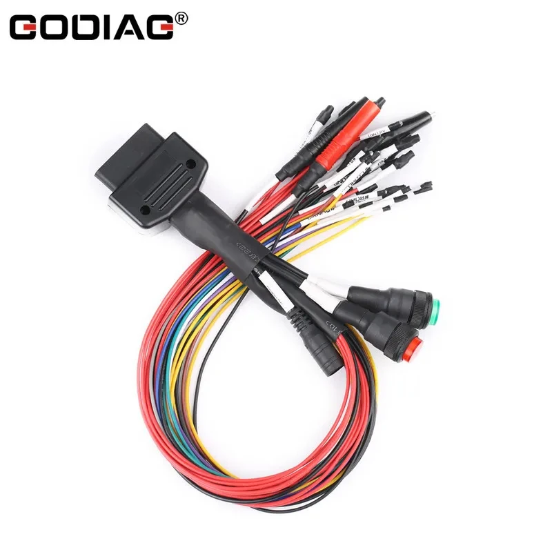 GODIAG Breakout Tricore-Kabel, vollständiges Protokoll, OBD2-Jumper-Autodiagnosetools, die zum Anschluss von ECU für die ECU-Programmierung verwendet werden Image