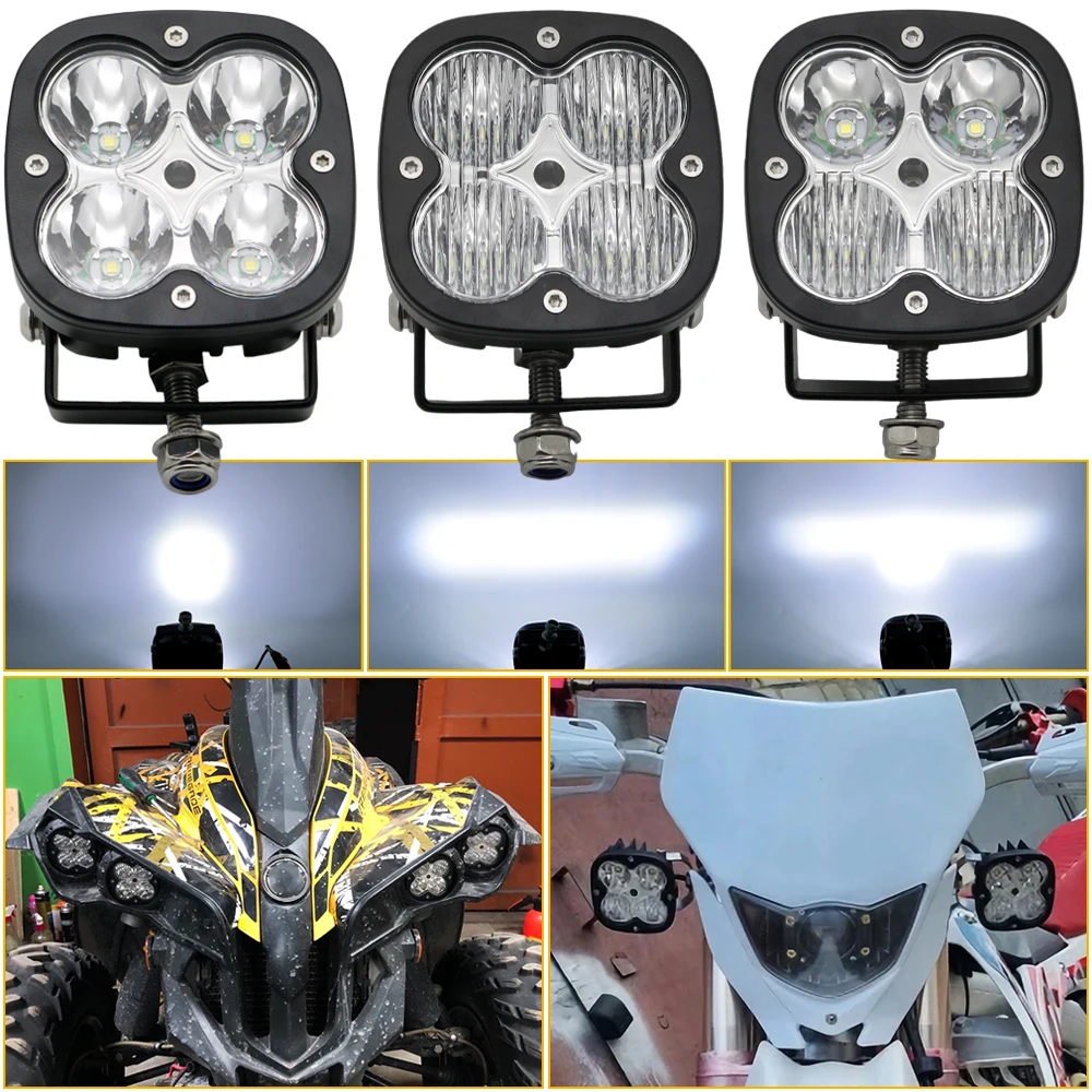 3-Zoll-LED-Arbeitsleuchte 12 V 24 V 40 W Spot Flood Combo Beam LED-Scheinwerfer Fahrnebelscheinwerfer für Off-Road-LKW SUV ATV UTV UTE Moto