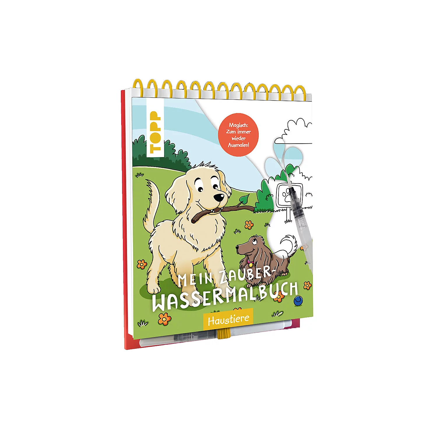 Block Mein Zauber-Wassermalbuch – Tiere Image