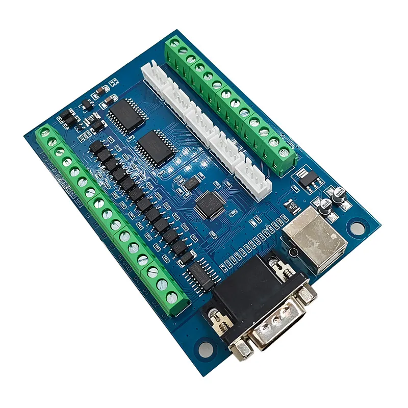 Scheda Driver Motore CNC USB MACH3 100Khz Interfaccia Breakout a 5 Assi Controllore di Movimento DB15 per Macchine CNC 1 Pezzo