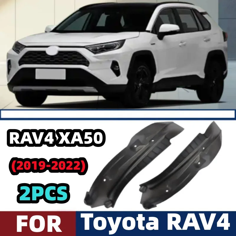 Für Toyota RAV4 XA50 2019 2020 ~ 2022 RAV 4 Hybrid 2 stücke Auto Hinterrad Anti-splash Schmutzfänger futter Kotflügel Außen Zubehör Image