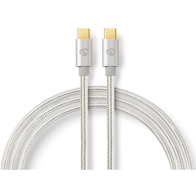 Usb Cable Usb 32 Gen 2 Usb C Male Usb C Male 100 W 4k60hz 10 Gbps Gold Plated 100 M Round Braided Nylon Aluminum Carton With Covered Window 38761526 38761526 38761526 38761526 38761526