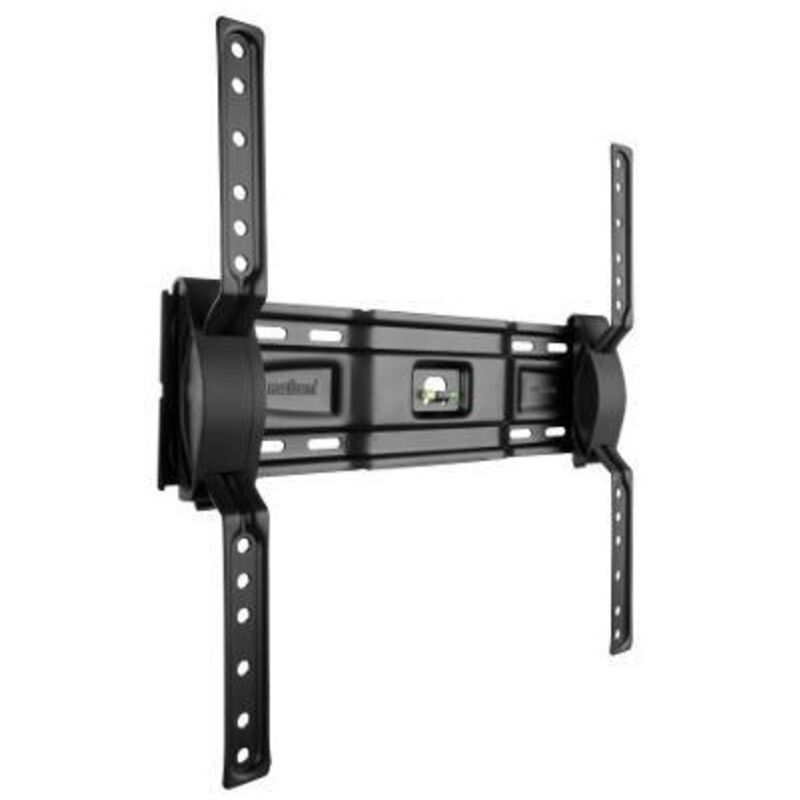 Supporto Tv Da Parete Inclinabile E Rotante Meliconi Cme Et400 Per Schermi 40-55" Nero, Vesa 400x400, Capacit� 30kg