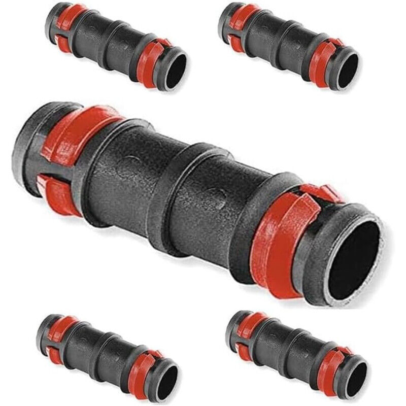 Suinga - Set Di 300 Raccordo Irrigazione A Goccia 16mm Con Anello Di Sicurezza Manicotto Connettore Tubo 16 Mm Raccordo Goccia Per Tu