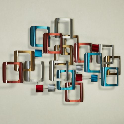 Retro Modo II Wall Sculpture Multi Jewel , Multi Jewel
