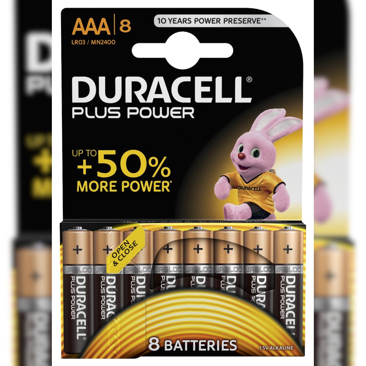 Duracell Plus Power Einwegbatterie AAA Alkali Image
