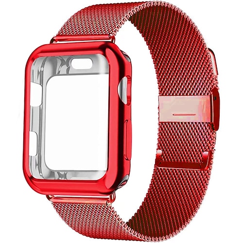 Uhrenarmband für Apple Watch Serie 5/4/3/2/1 Apple Milanese Loop Edelstahlarmband Image