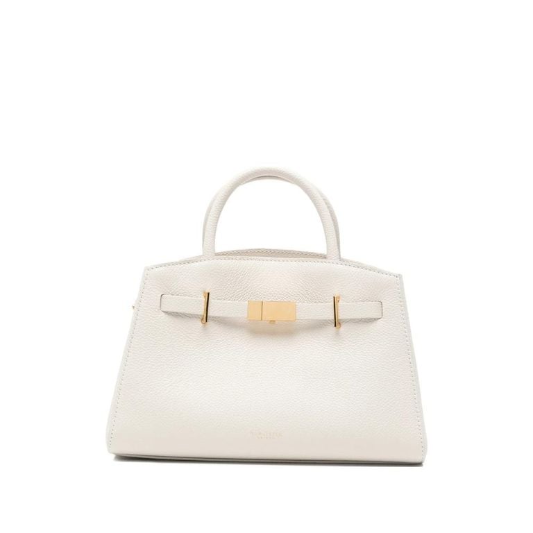 Small Hudson Tote Bag - White - DeMellier London Totes