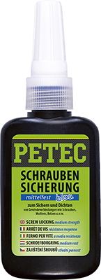 PETEC Schraubensicherung mittelfest (50 g) 91050