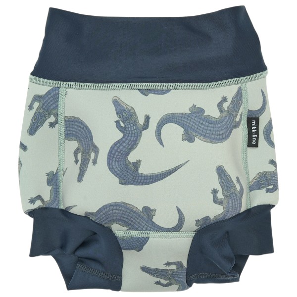 Mikk-Line - Kid's Swim Baby Pant AOP - Badehose Gr 1-2 Years grau/blau