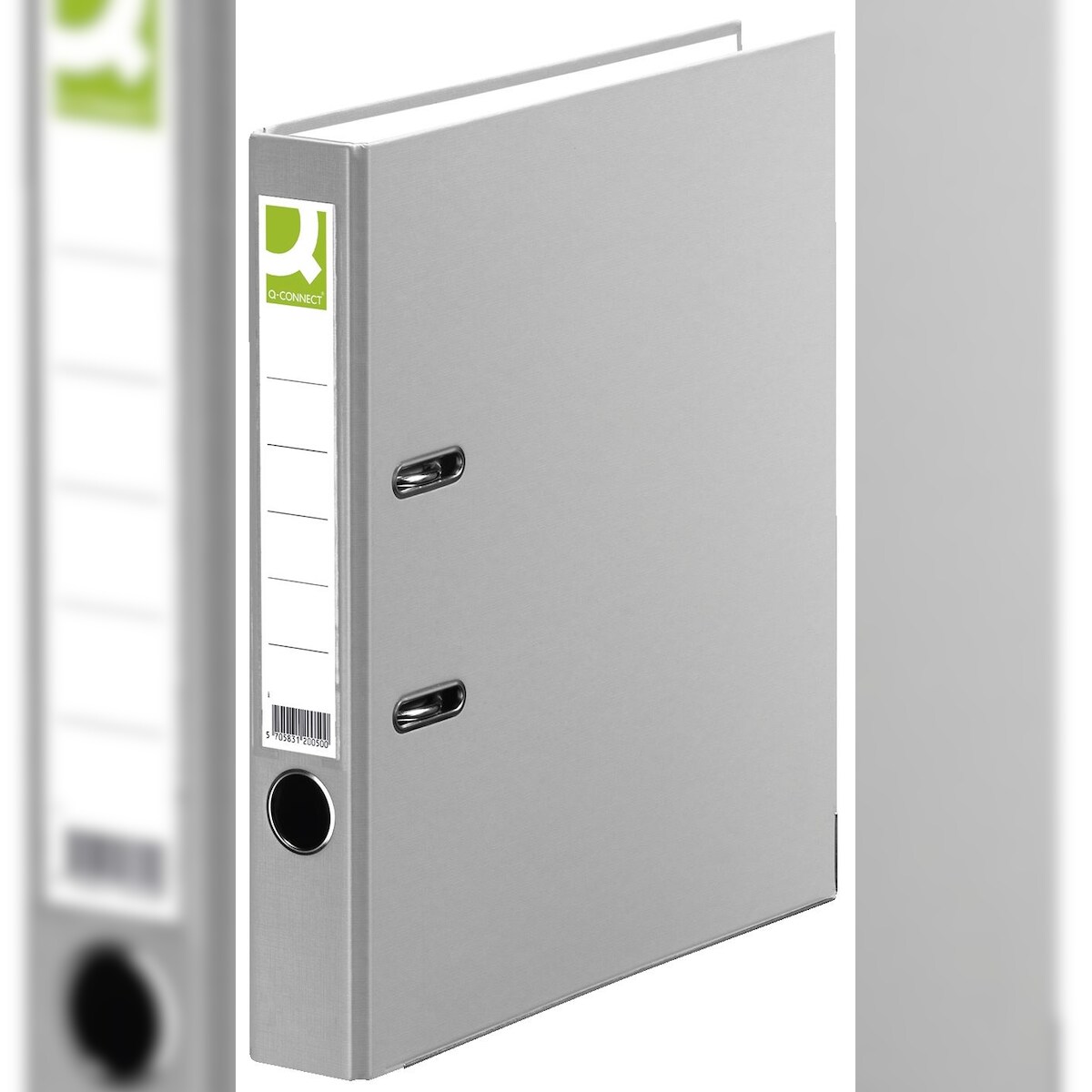 Q-Connect® KF18734 Ordner PP - A4, 50 mm, grau Image