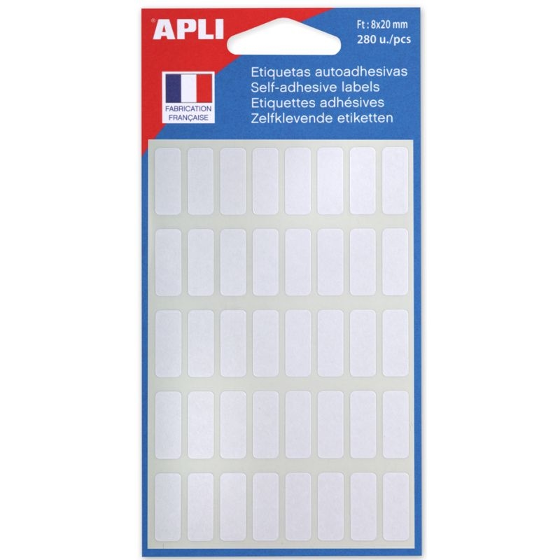 agipa APLI Vielzweck-Etiketten, 25 x 50 mm, weiß Image