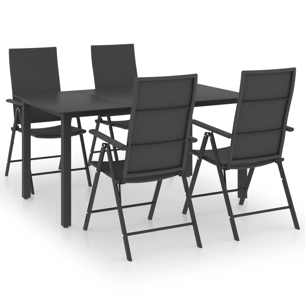 Helloshop26 - 5-teiliges schwarzes Garten-Essset 02_0013838 Image