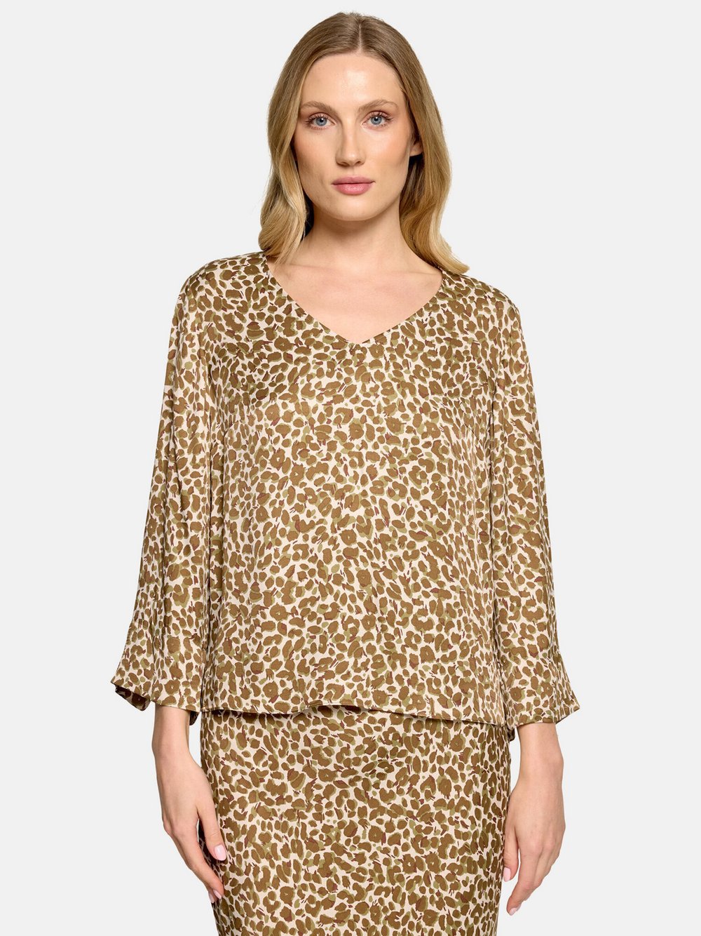 Betty Barclay Schlupfbluse Damen beige, 42 Image